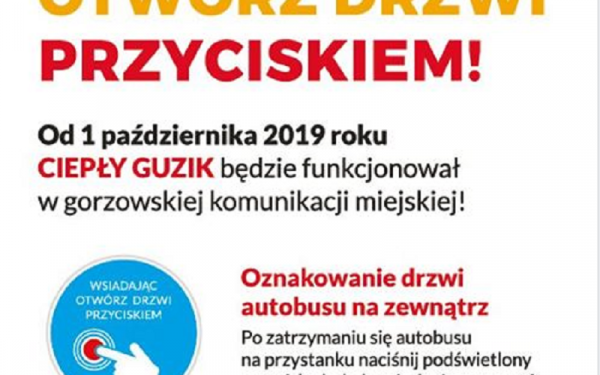 „Ciepły guzik” od 1 października