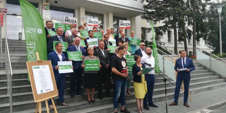 KW PSL przedstawił kandydatów do Sejmu