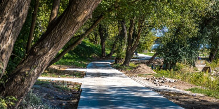 Ścieżka nad Wartą prawie gotowa