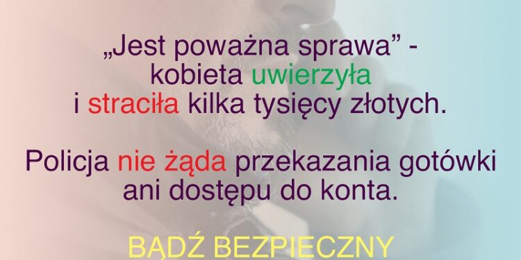Kolejna osoba uległa oszustom