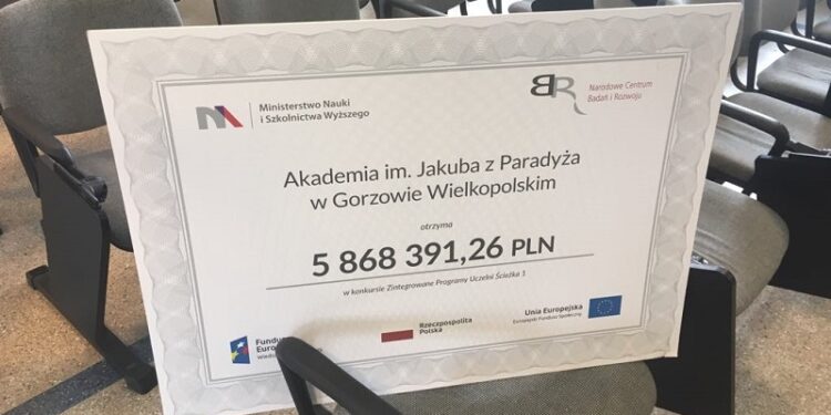 Kolejny grant dla gorzowskiej Akademii