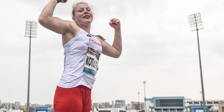 Drugi medal Kotłowskiej