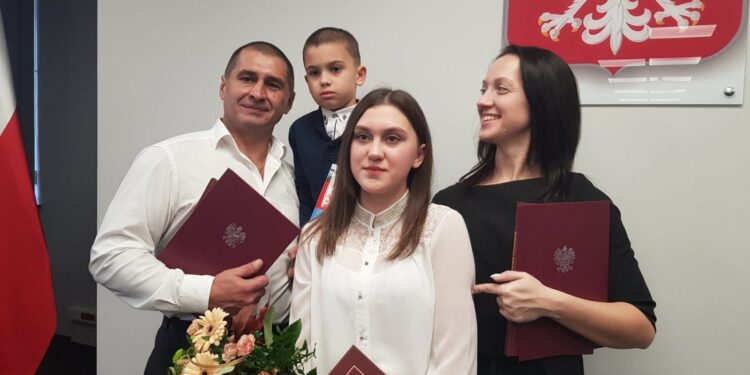 Bohaterski kierowca z Ukrainy z polskim obywatelstwem