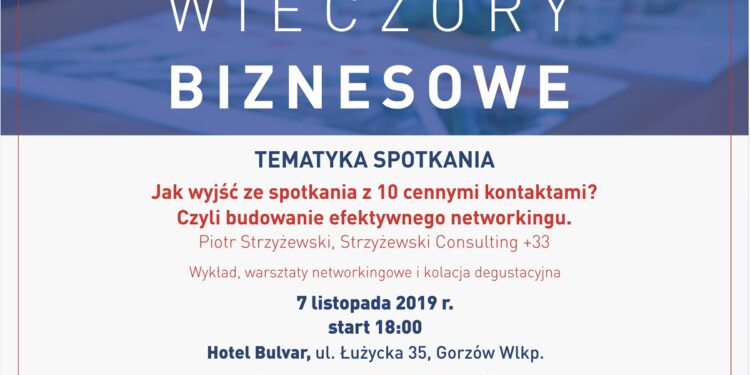 Urząd zaprasza na inspirujący wieczór biznesowy