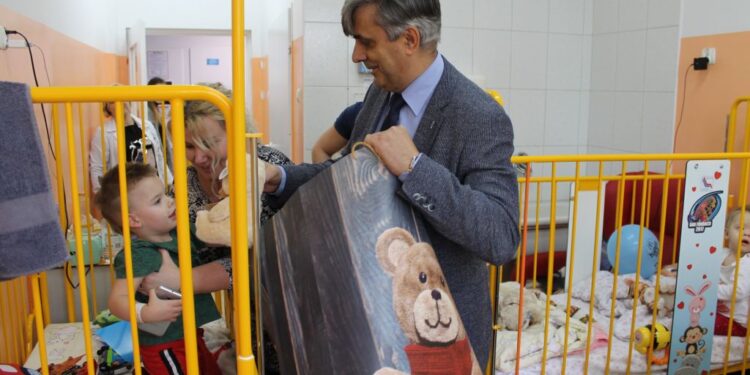 Mikołajkowe prezenty dla małych pacjentów