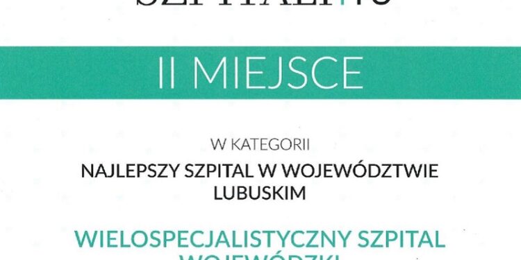 Gorzowski szpital w pierwszej setce najlepszych