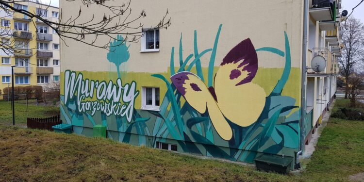 Nowy mural na os. Słonecznym