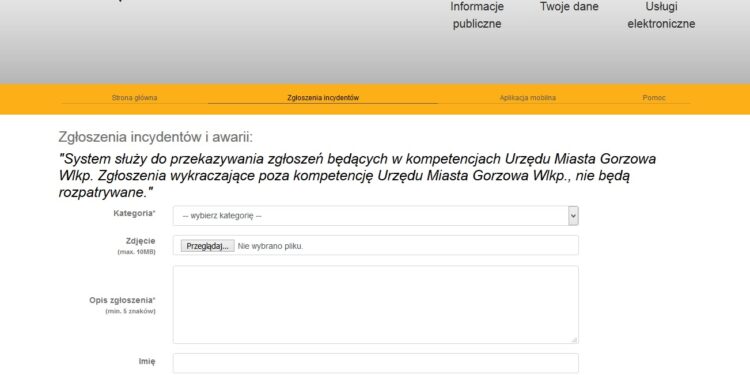 Napisz urzędnikom o USTERCE