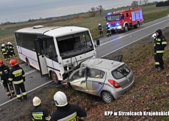 Śmiertelny wypadek pod Strzelcami [ZDJĘCIA]
