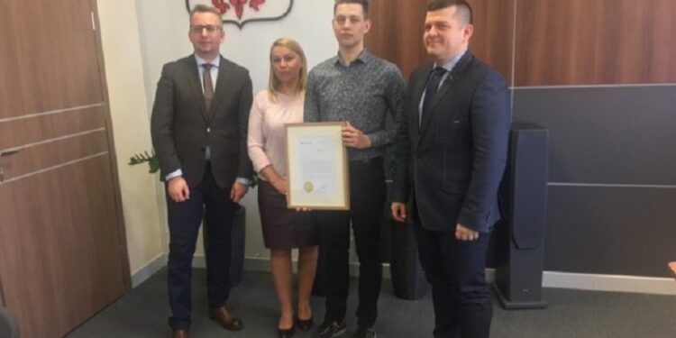 Podziękowania dla bohaterskiego Patryka