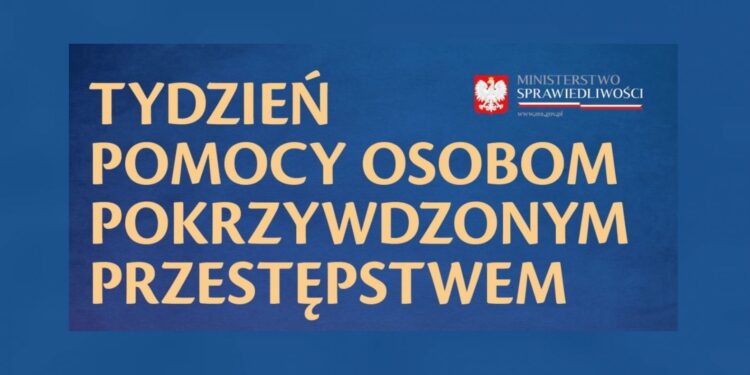Od piątku rusza Tydzień Pomocy Osobom Pokrzywdzonym Przestępstwem