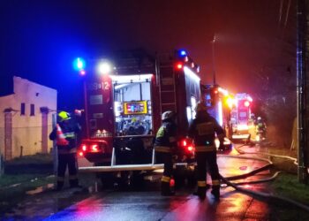 Strażacy walczyli z pożarami w Gorzowie i okolicach