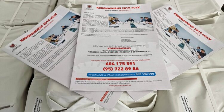 Ulotki informacyjne dla mieszkańców