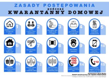 15 zasad postępowania podczas kwarantanny domowej