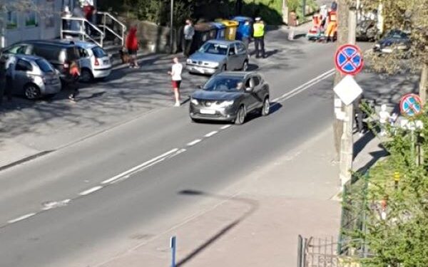 Potrącenie przy ul. Warszawskiej