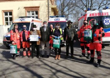 Maseczki ochronne od lubuskich myśliwych