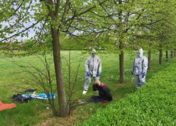 Uciekł ze szpitala zakaźnego