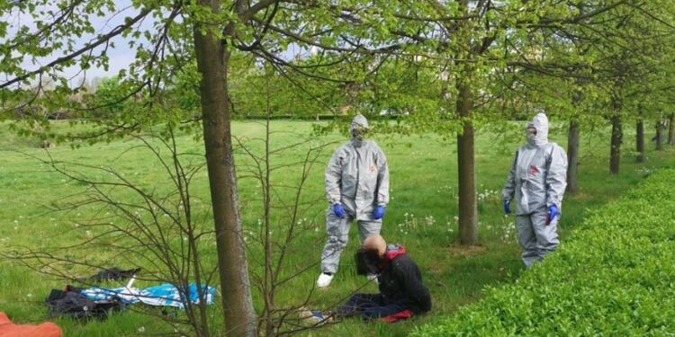 Uciekł ze szpitala zakaźnego