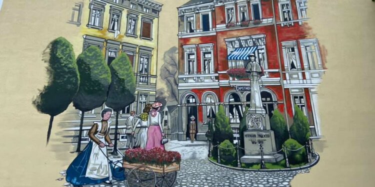 Kolejne murale na Zawarciu