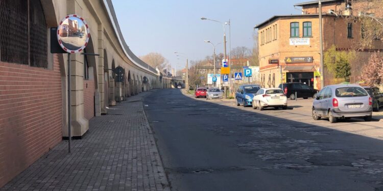 Prace na Spichrzowej- od środy