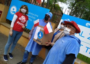 Klub „Eskimo” z maseczkami dla gorzowskiego szpitala