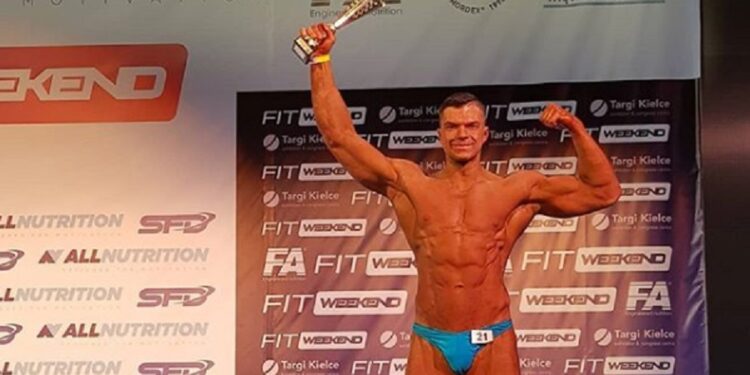 Były bramkarz Stilonu zbiera laury w kulturystyce
