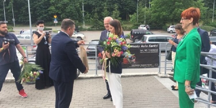 „Słowianka” gościła minister sportu
