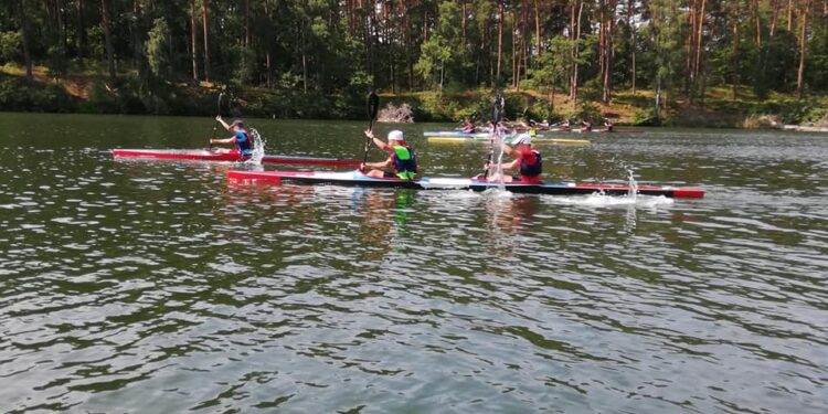 Kajakarze Admiry na zgrupowaniu
