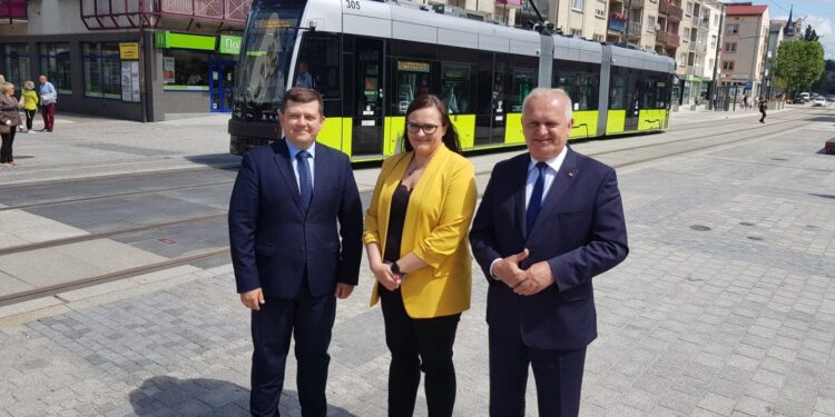 Minister pod wrażeniem gorzowskich tramwajów