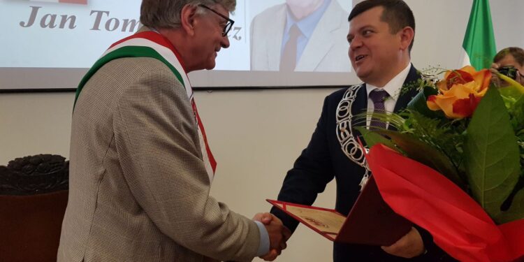 Jan Tomaszewicz Honorowym Obywatelem Miasta