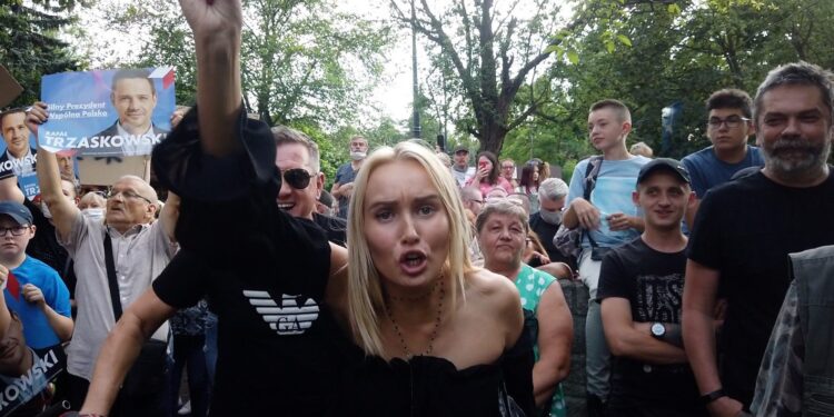 Agresja przeciwników prezydenta