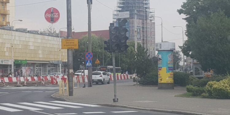 W centrum Gorzowa bez świateł