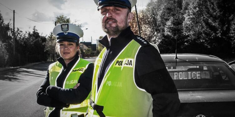 Zasłabła prowadząc auto, pomogli jej policjanci