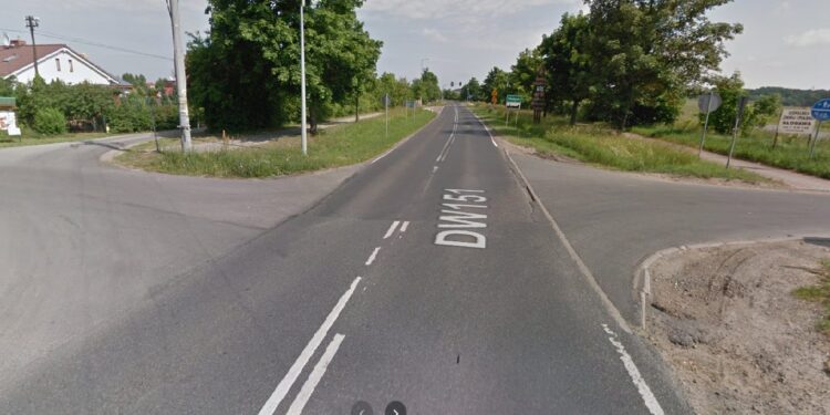 Rondo przy wjeździe do Kłodawy?