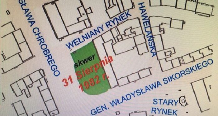 Powstanie instalacja upamiętniająca wydarzenia z sierpnia 1982 roku