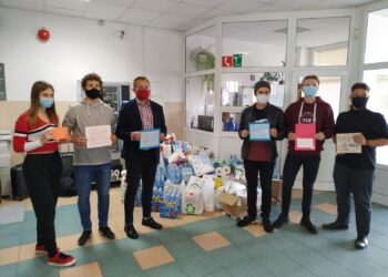 I LO pomogło pacjentom gorzowskiego oddziału zakaźnego