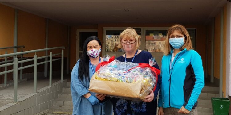 Prezenty dla pracowników szpitala