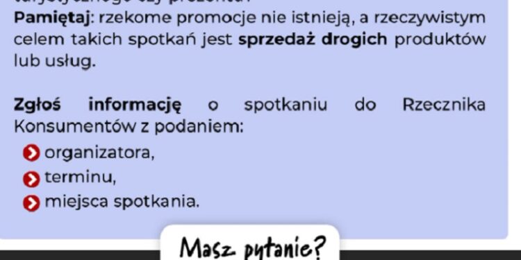 Rzecznik konsumentów wypowiada wojnę handlowym pokazom