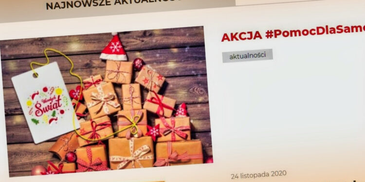 Caritas wspiera seniorów i bezdomnych przed świętami