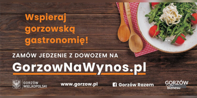 Zamów jedzenie i pomóż lokalnej gastronomii
