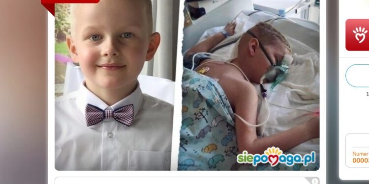 Chore maluchy czekają na pomoc