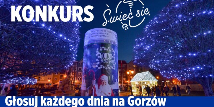 Gorzów rywalizuje o tytuł „Świetlnej stolicy Polski”