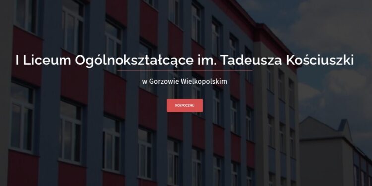I LO najlepszą szkołą wśród liceów w Gorzowie