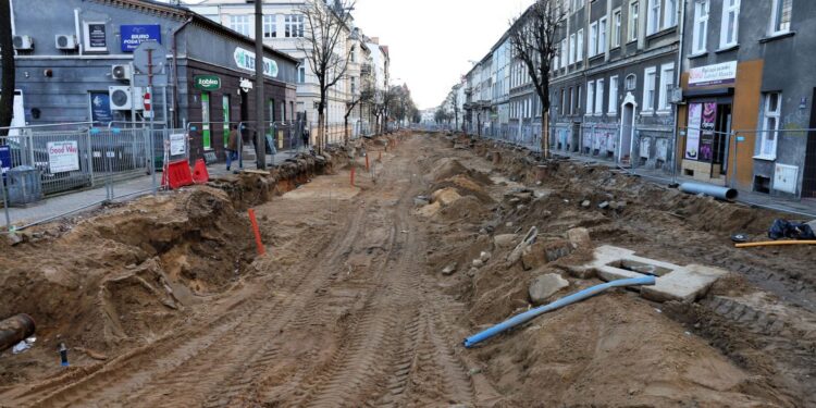 Kolejny etap przebudowy ul.Chrobrego i Mieszka I