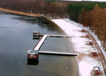 Jezioro Marwicko [FILM z drona]