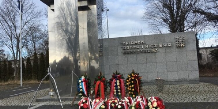 76. rocznica mordu na więźniach w Sonnnenburgu