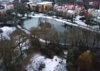 Park Wiosny Ludów [FILM z drona]