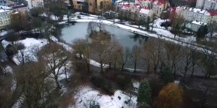 Park Wiosny Ludów [FILM z drona]