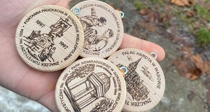 Wyjątkowe znaczki turystyczne