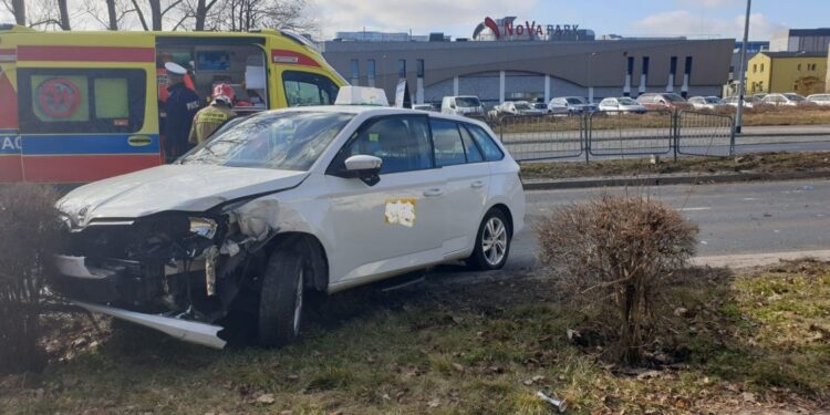 Wypadek na ul. Grobla